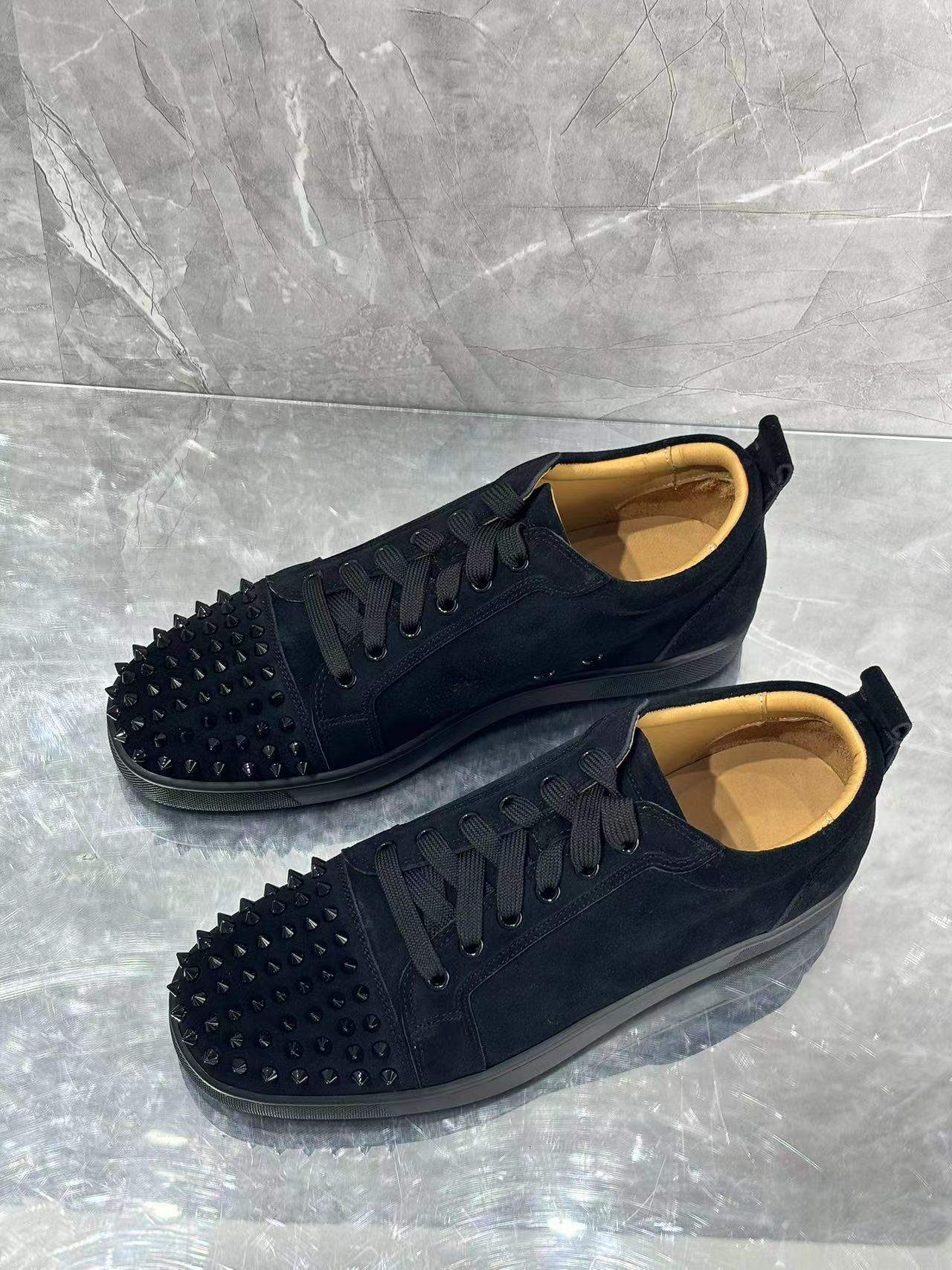 Fanshion Studs Casual Flats Voor Heren Sneaker Ronde Neus Veterschoenen Herenschoenen Echt Leer Nieuwe Stijl Comfort Slip-On Lente Schoenen
