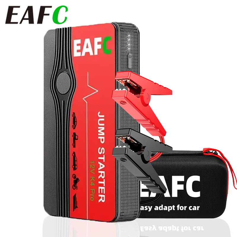 EAFC 600A Przenośny Rozrusznik Samochodowy Awaryjny Power Bank Akumulator Booster do Samochodów Benzynowych 3.0L