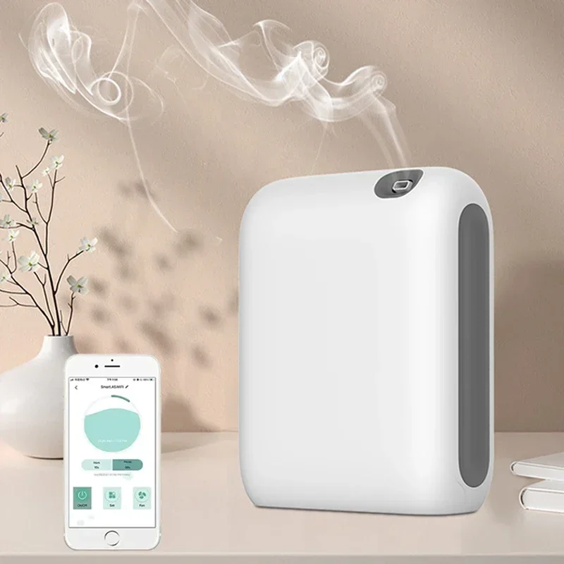Difusor de Aroma inteligente, máquina de fragancia de aceite esencial, dispositivo ambientador para el hogar con Bluetooth, Oasis aromática eléctrica portátil para Hotel