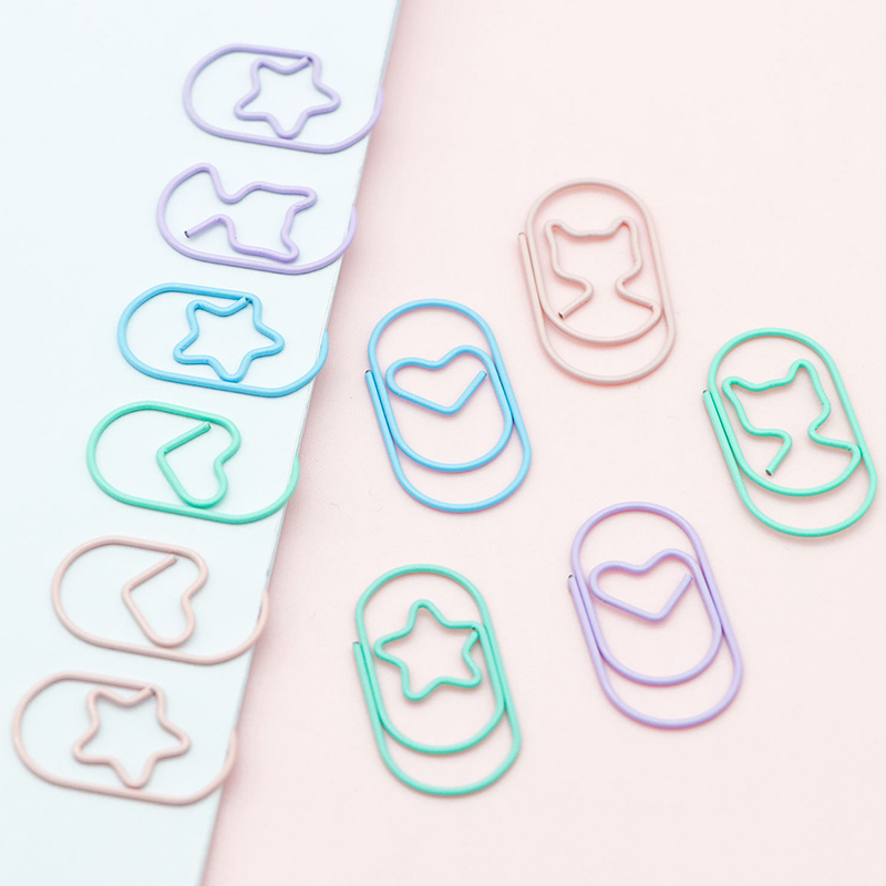 Ensemble de marque-pages créatifs, épingles à boucle colorées, grande valeur pour l'argent, parfait pour l'organisation et l'affichage des fichiers, 20 pièces