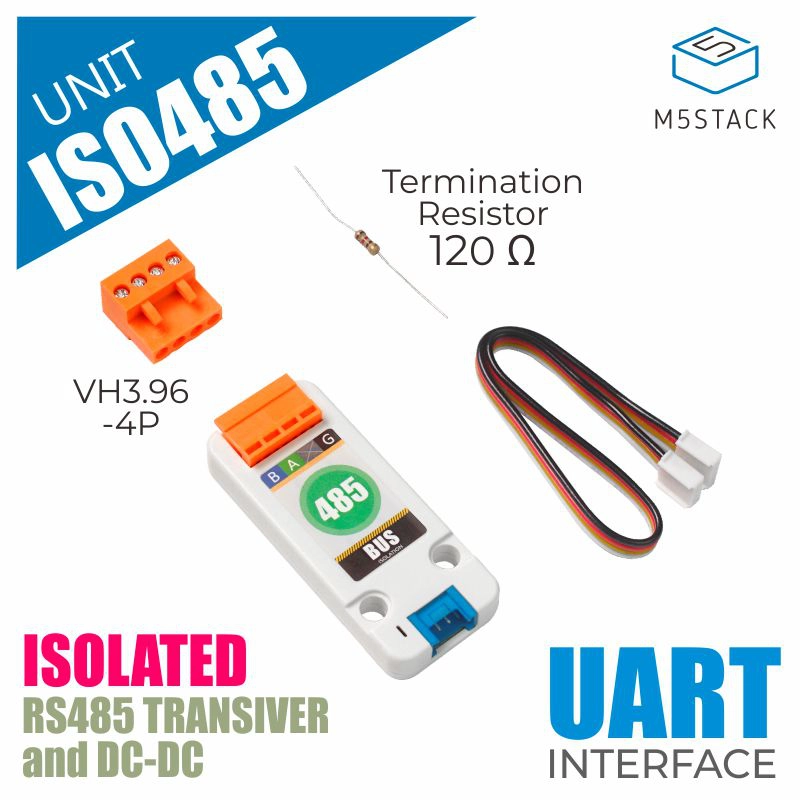 Unit RS485 Terisolasi Resmi M5Stack
