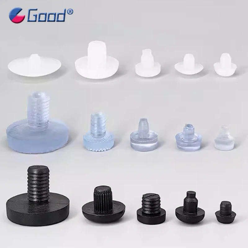 10 pçs cadeira de mesa pé prego buffer mini buraco plugues parafuso buraco plug evitar parte fricção cadeira perna antiderrapante