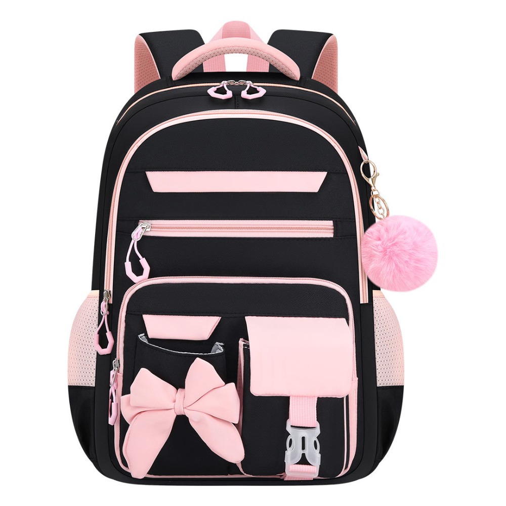 3-delige cartoon rugzak, lunchtas, etui set van Oxford-stof, waterdicht, met strik, schooltas set, lichtgewicht, grote capaciteit