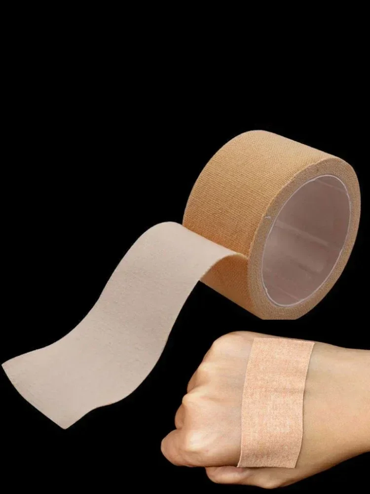 1pc adesivo médico gesso algodão mão pé cura fita adesiva cor da pele bandaids primeiros socorros kit de emergência
