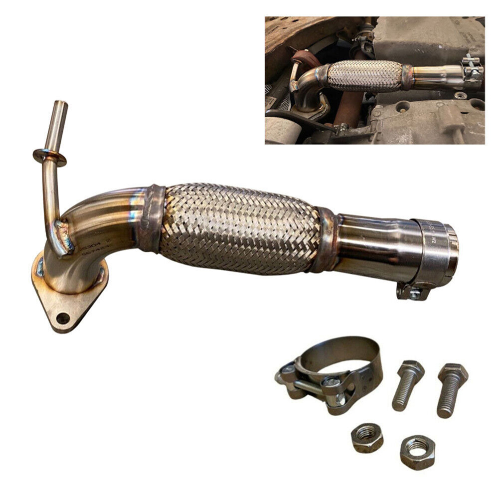 Uitlaat Flex Pipe Vervangingsset Uitlaatsystemen Flex Pipe Connector Compatibel Voor MK7 MK7.5 Ecoboost Auto Reparatie Accessoires