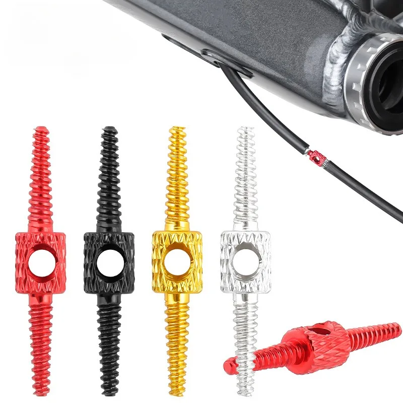 5pcs เครื่องมือกําหนดเส้นทางสายเคเบิลภายในจักรยานเบรค SHIFT CABLE HOUSING ท่อไฮดรอลิก Routing อะแดปเตอร์ซ่อมเครื่องมือจักรยาน