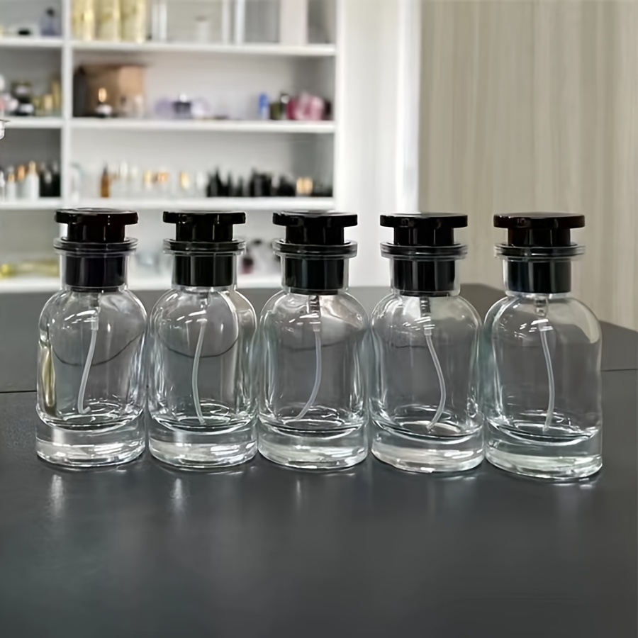 휴대용 하이엔드 유리 스프레이 향수병, 여행용 하이엔드 향수병, 빈 용기, 1 개, 5 개, 30ml