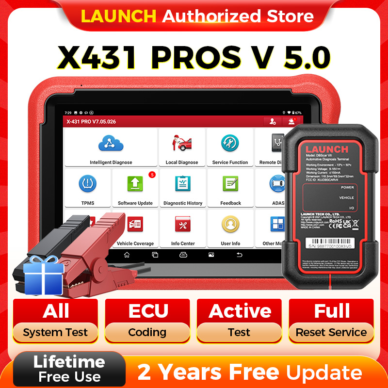 เปิดตัว X431 PROS V 5.0 เครื่องมือวินิจฉัย OBD2 เครื่องสแกนเนอร์ Diagnost เครื่องมือยานยนต์รถยนต์สแกนรถยนต์ Autoscanner การวินิจฉัย X-431 Pro V