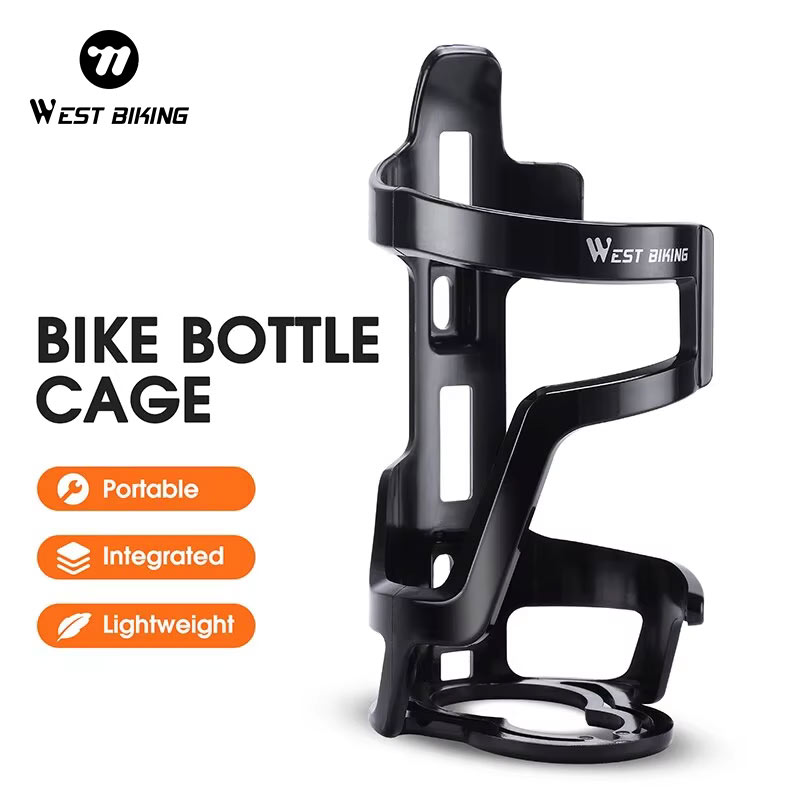 Soporte para botella de agua de bicicleta WEST BIKING, soporte ligero para portabotellas de montaña y carretera, accesorios para portavasos de triatlón y ciclismo