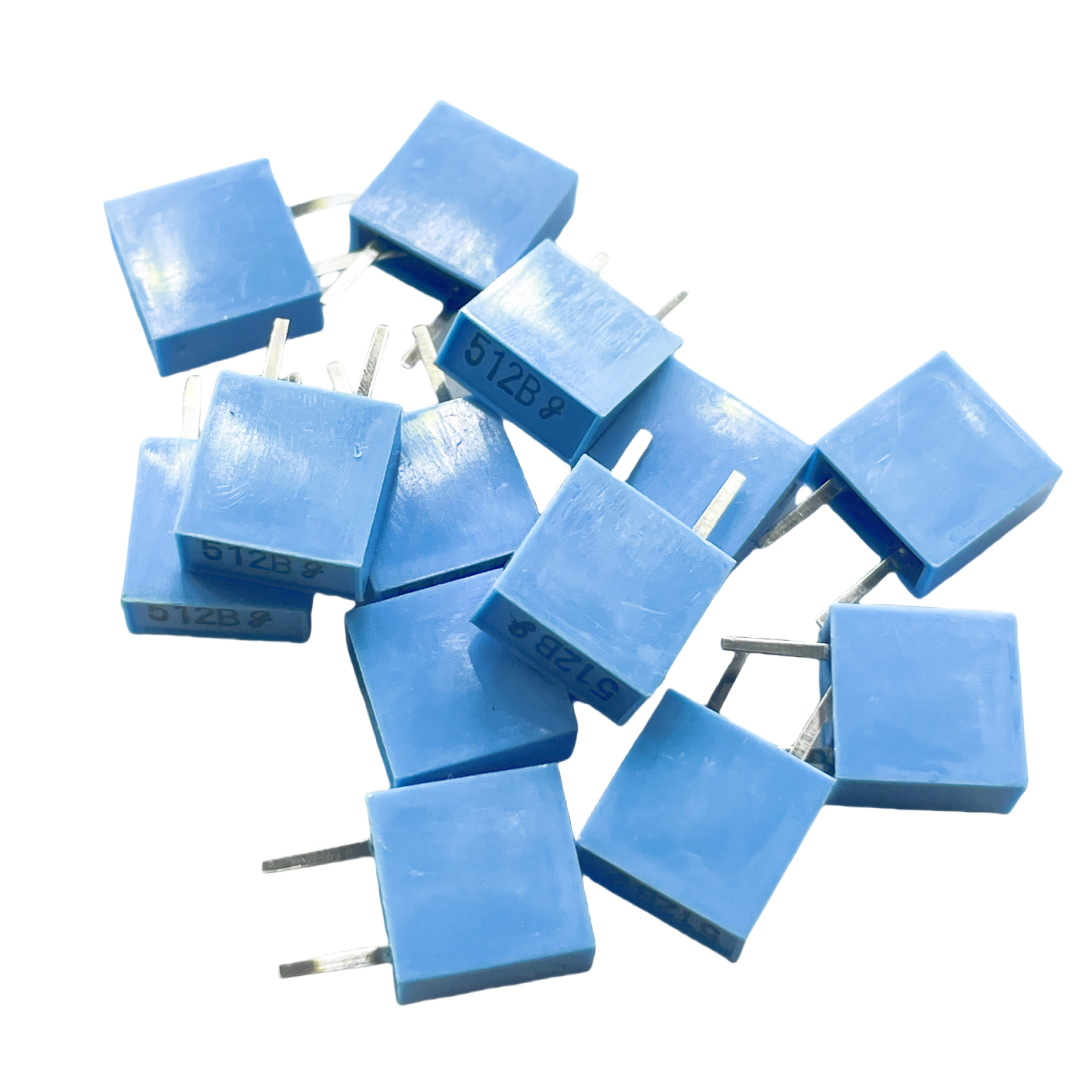 100 buah/512K KBR-512B asli 12 512KHZ in-line 2-pin Tao Zhen 512B osilator kristal keramik