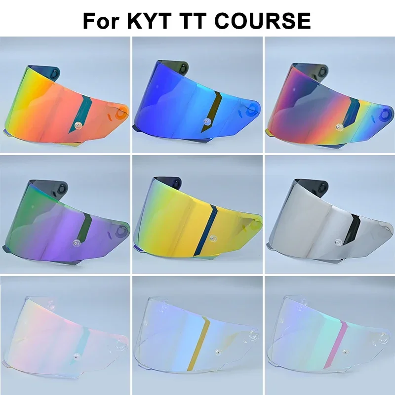Visière de casque TT COURSE, bouclier de casque de moto, pare-brise, protection solaire, accessoires de casques TTC, haute résistance pour KYT