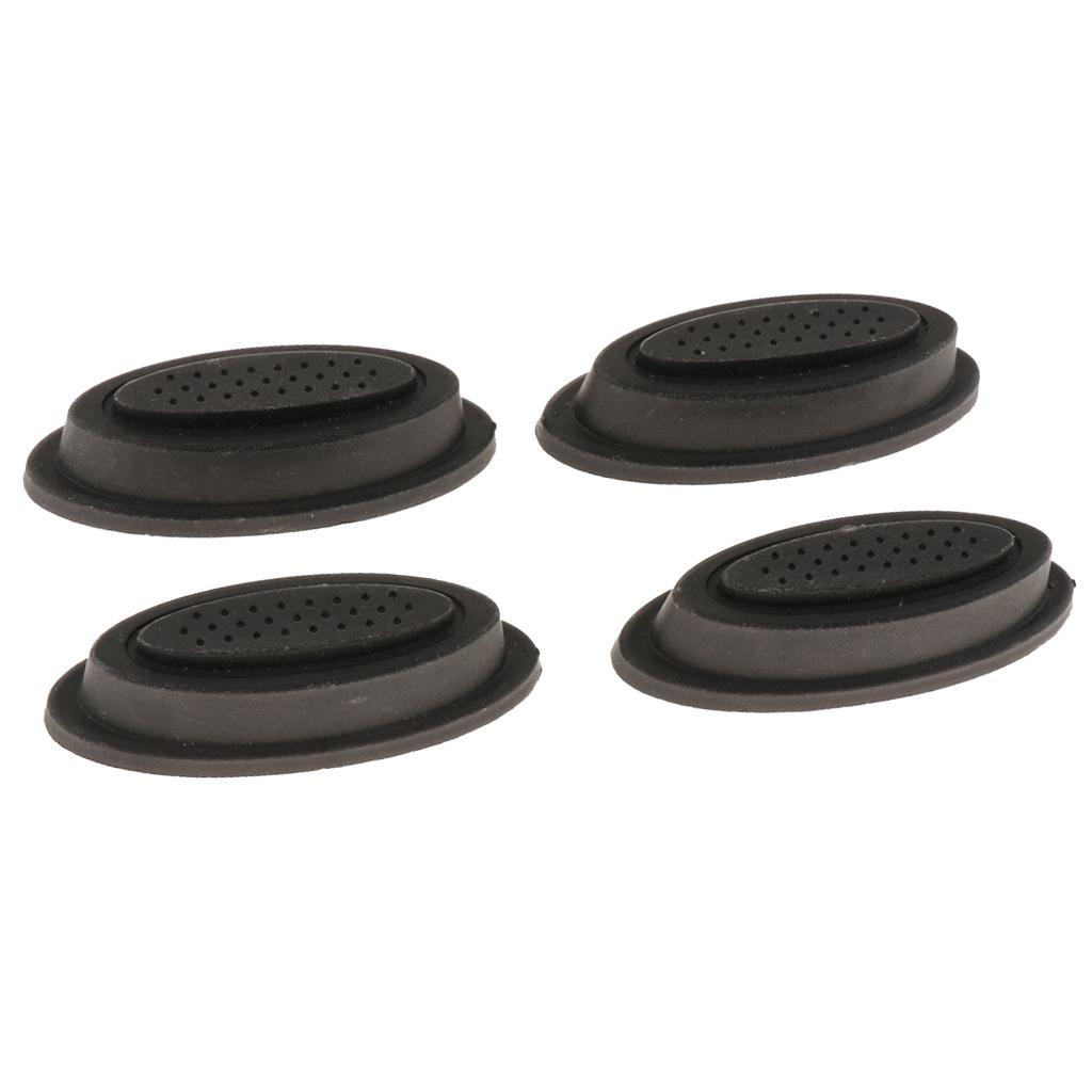 4Pcs Luggage Feet Pad Stud Door Stop Floor Protector Replacement