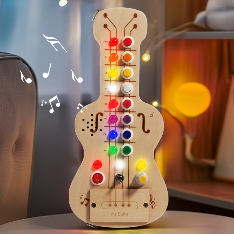 Presente das crianças música jogando guitarra eletrônica educação precoce iluminação brinquedos mais de 3 anos de idade luzes coloridas som