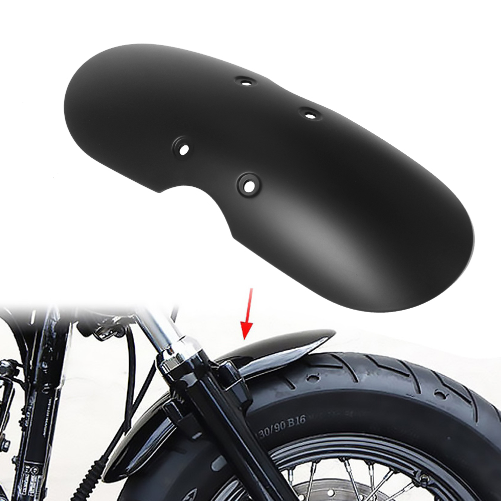Motorcycle Short Front Fender Mask Splash Mudguard Fairing Chopper Fit For Triumph Bonneville Scrambler T100 2001-2016 2015