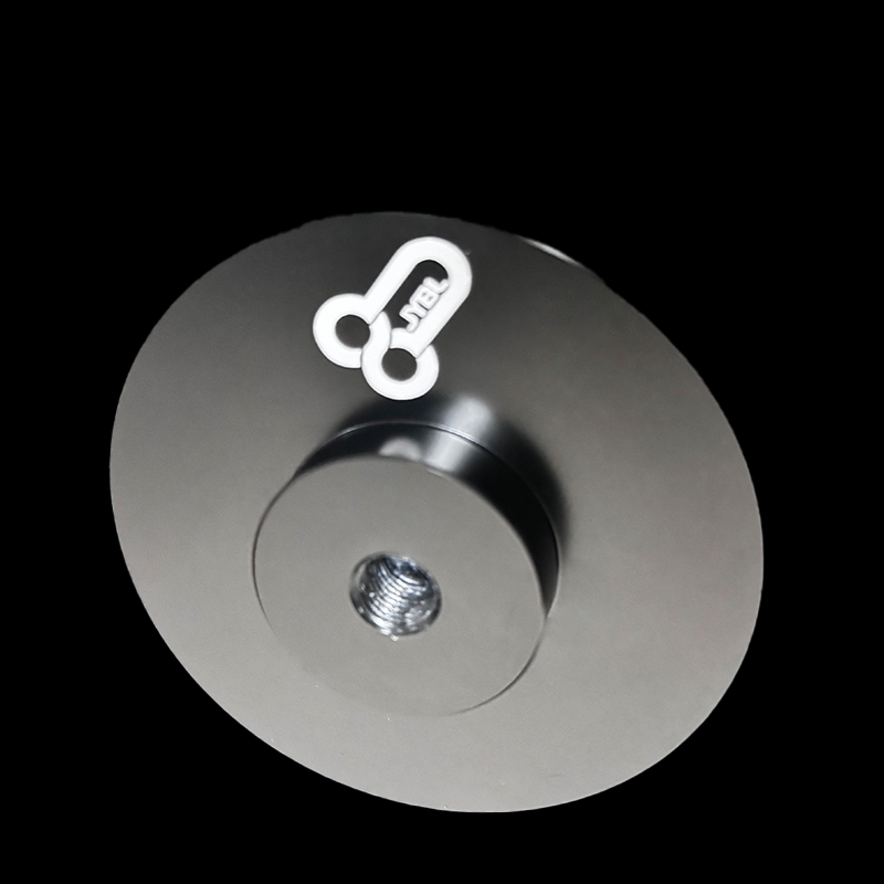 Ventosa de Metal de 3,94 pulgadas para actuador lineal, soporte de fijación, Vac U Lock, máquina telescópica, vibrador, conector de mecanismo rápido