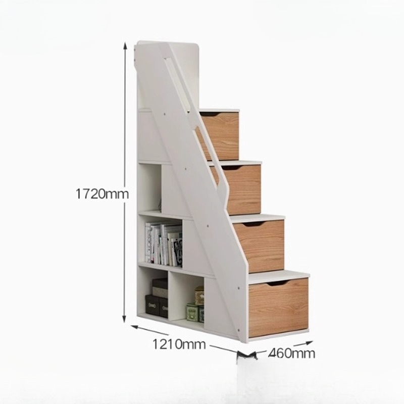 Solid wood step cabinet single sale mother and child bed staircase cabinet children's bed multi-functional storage cabinet can b