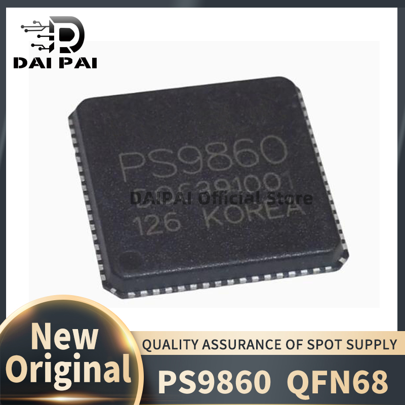 (5-10 piezas) 100% nuevo chip de audio PS9860 QFN original