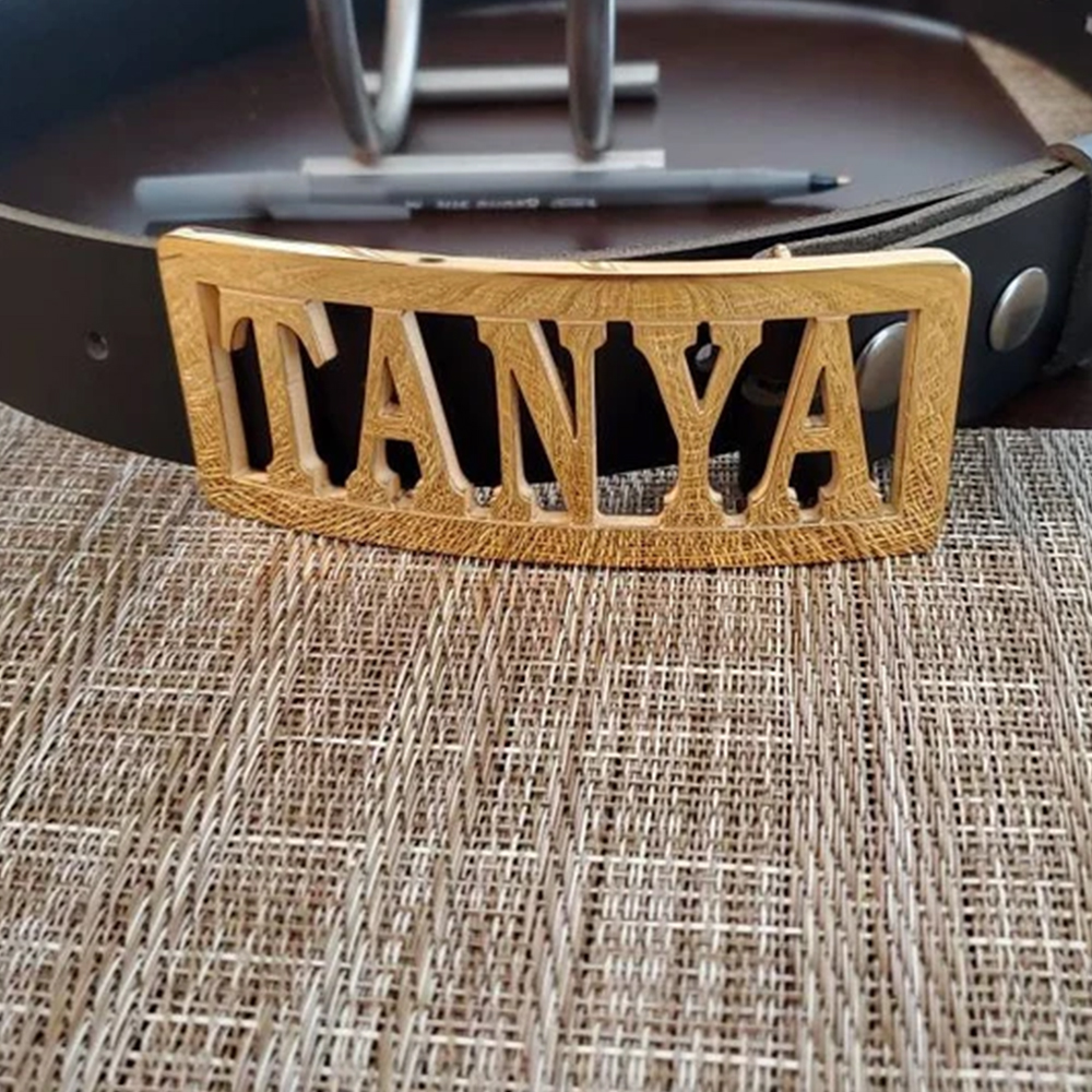 Hebilla de cinturón de Hip Hop con nombre personalizado, accesorios de joyería de acero inoxidable de lujo, regalos del Día del Padre para hombre y papá, envío directo