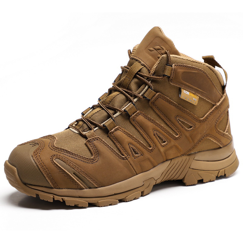 Mannen Tactische Laarzen Leger Laarzen Mens Militaire Desert Waterdicht Veiligheid Werkschoenen Klimmen Wandelschoenen Enkel Mannen Outdoor Laarzen