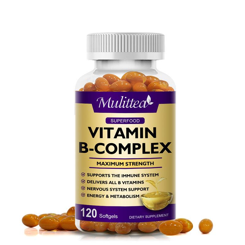 Les capsules du complexe de vitamine B Mulittea aident Charleroi à soulager la fatigue, améliorent la digestion, SAP souligne une meilleure humeur, soutiennent le supplément immunitaire