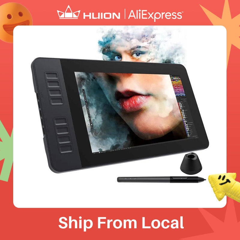 GAOMON PD1161 11.6 Inch Graphics Tablet IPS Full HD Drawing Pen Display with 8 Shortcut Keys and 8192 levels Battery-Free Stylus