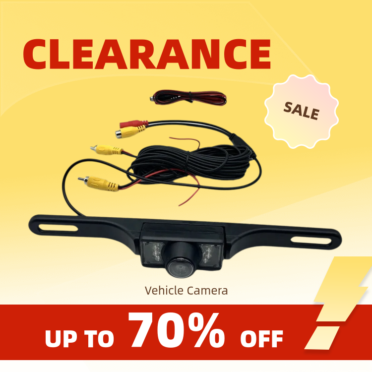Clearance_Camera di backup per auto, telecamera retromarcia per targa posteriore universale per camioncino SUV 149 ° Vi notturno ad angolo perfetto