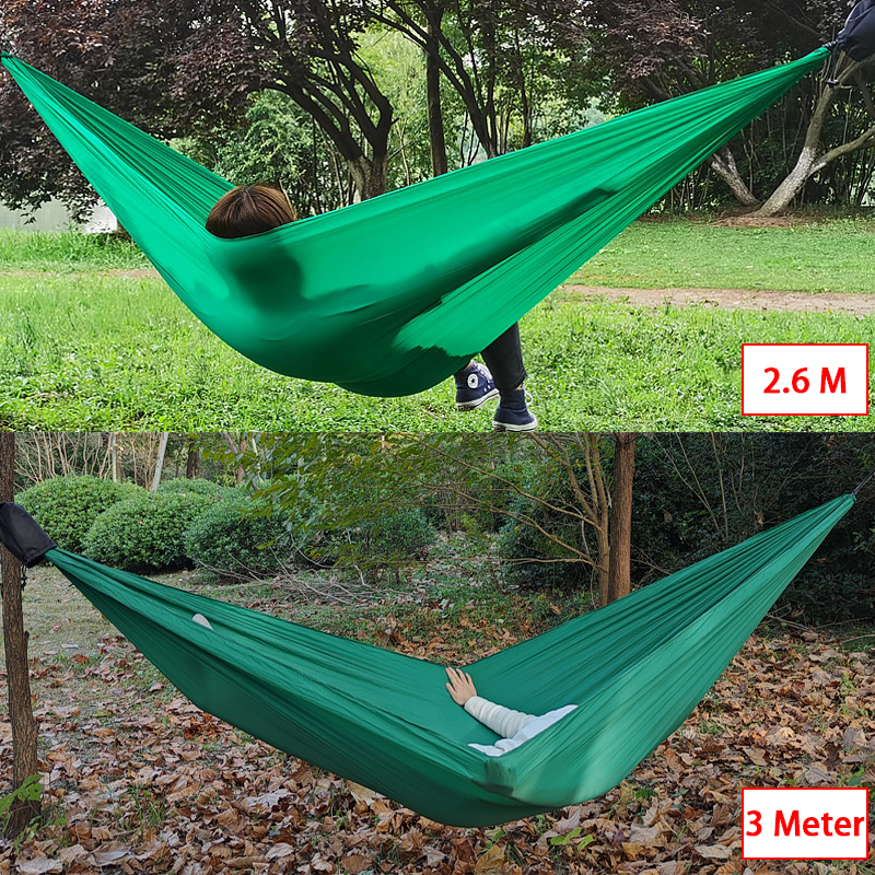 Hängematte Ultra licht 380T (20D) Neue Fallschirm Nylon Leichte und kompakte, leicht zu tragen