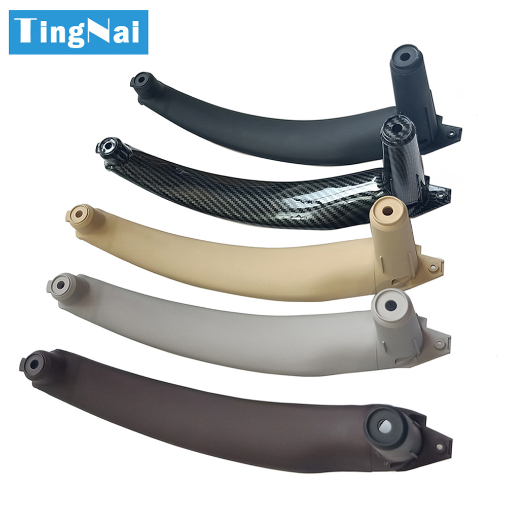 LHD RHD Auto-interieur Voor Achter Passagiersdeur Links Rechts Pull Handle Cover Binnen Trim Voor BMW X5 X6 E70 E71 E72 2007-2014