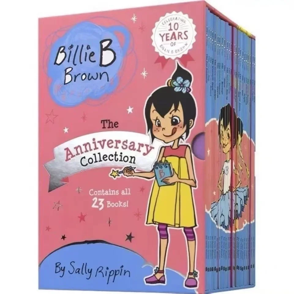 23 книги/набор Billie B Brown, полная коллекция, детский набор книг с известной историей, английскими сказками, книга перед сном