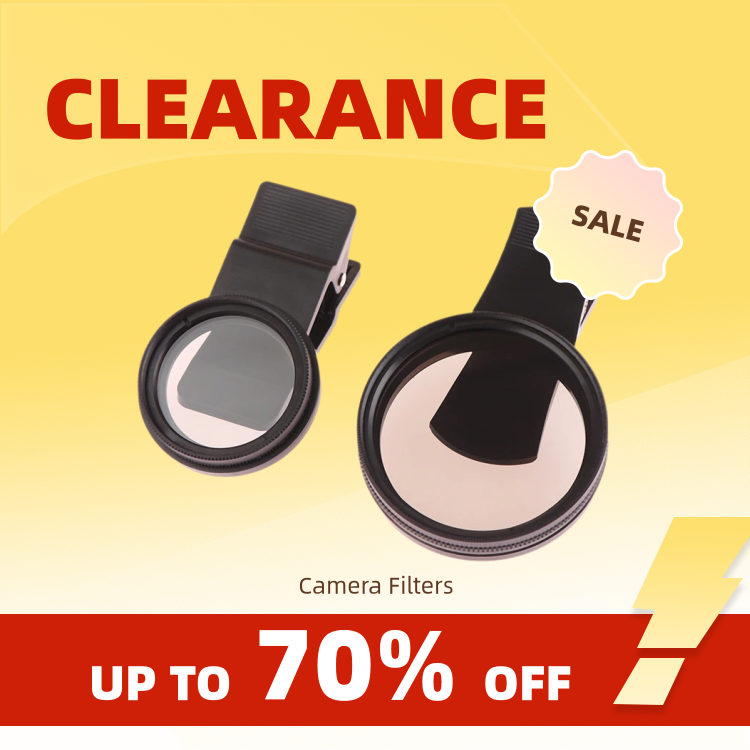 Clearance_Universal con clip Polarizador de teléfono profesional portátil Lente gran angular 37/52MM Filtro CPL Cámara circular Accs negro