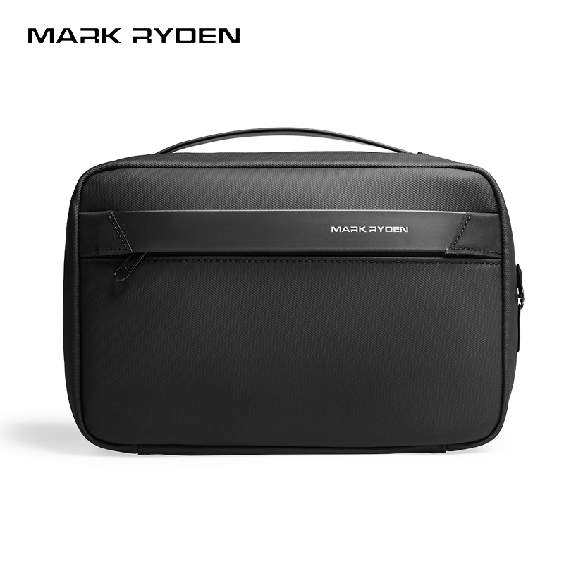 Bolsa de Aseo de Viaje MARK RYDEN con Gancho, Impermeable, de PU Oxford, con Múltiples Compartimentos para Hombres y Mujeres