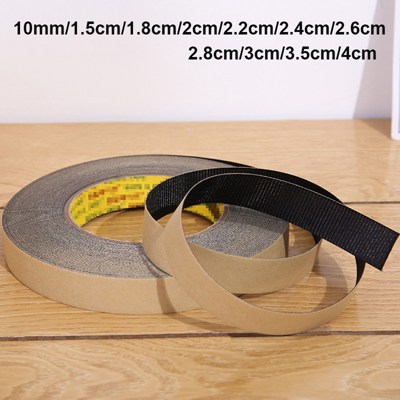 25 หลาสีดํา Beige กาว Grosgrain ริบบิ้นแถบเช่นปลายแถบคาดศีรษะเทปเหนียว Hairbands เคล็ดลับสําหรับ DIY อุปกรณ์เสริมผม