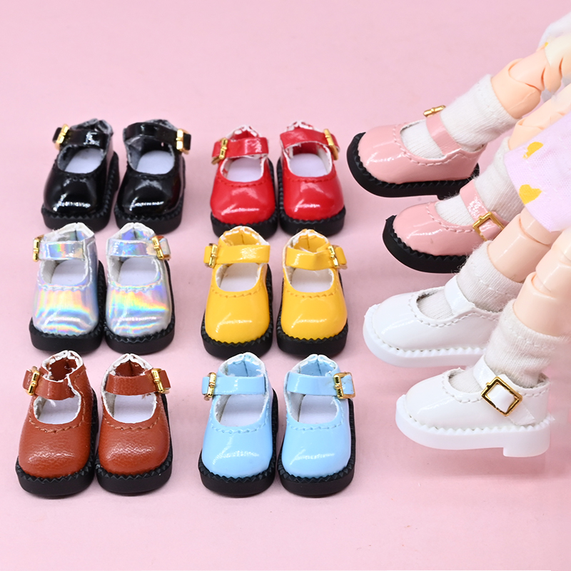 Mehrere Farbe Obitsu Puppe Mary Jane Schuhe Puppen Zubehör Bjd Puppe Leder Schuhe Spielzeug Für Ddf Body9 1/12 Bjd Gsc Puppe