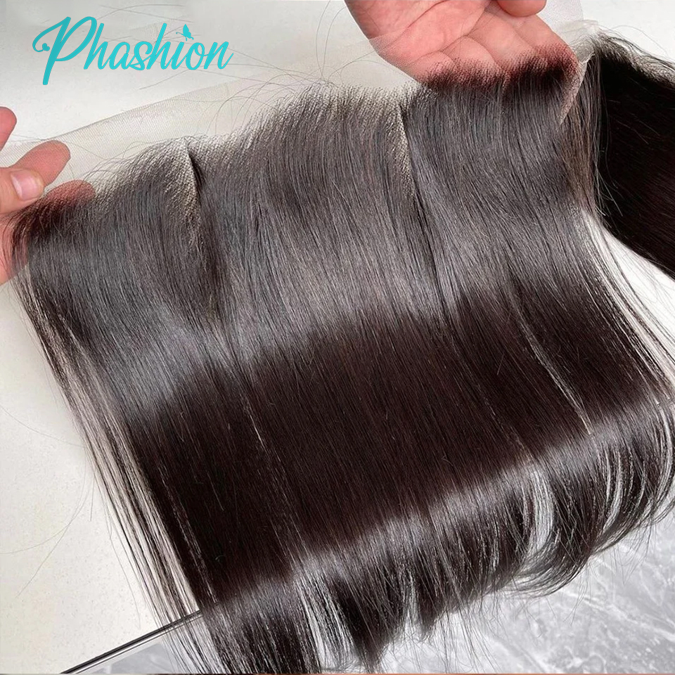 แฟชั่นหูถึงหู 13X4 ลูกไม้ด้านหน้าตรง 4x4 5X5 ปิดเท่านั้น Body Wave Pre Plucked Swiss โปร่งใส 100% Remy Human Hair
