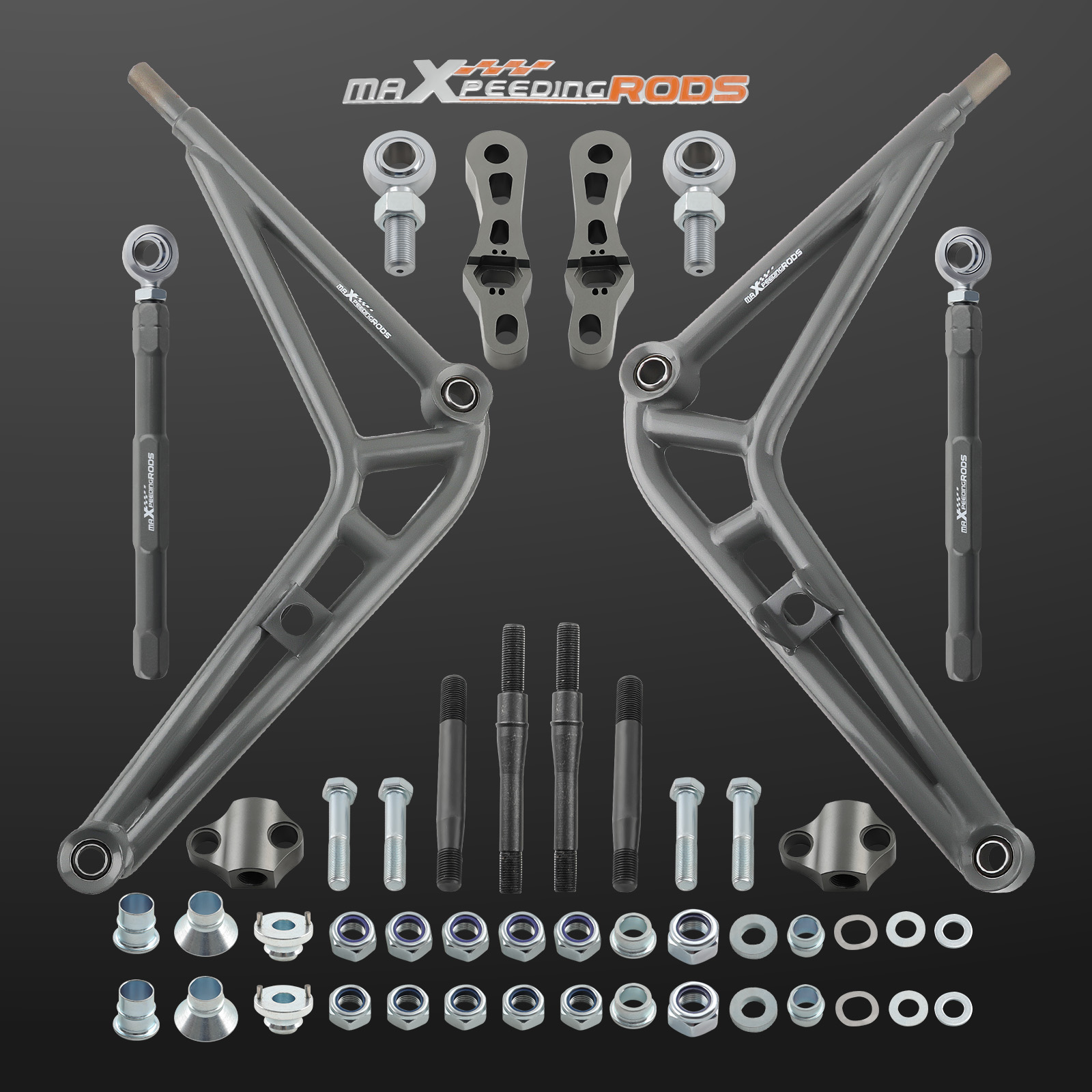 Front Steering Drift Lower Control Arm Wide Angle Kit Sway Bar Link For BMW E46