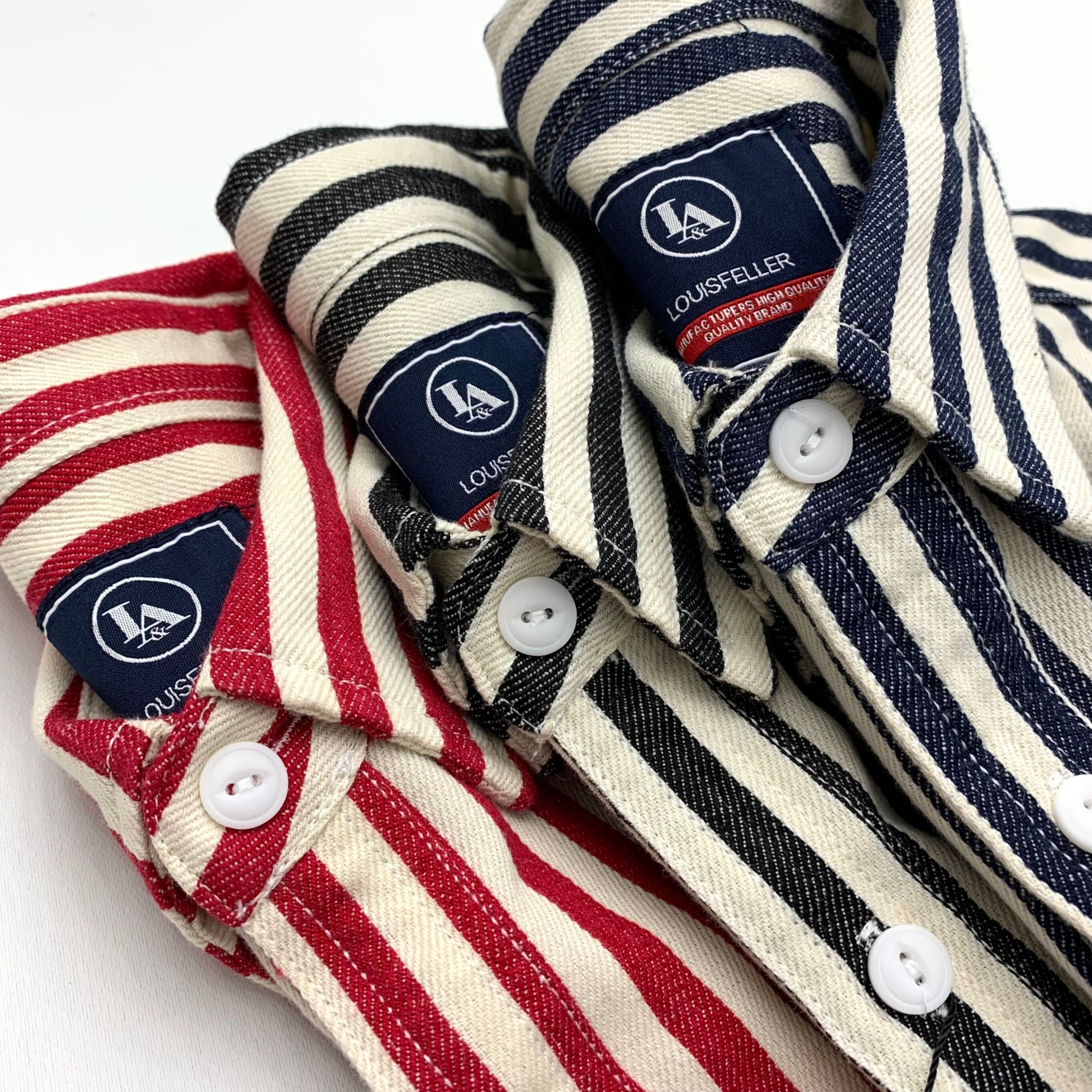 Camicia Casual da Uomo a Maniche Lunghe con Risvolto a Righe Stile Americano Retrò, Lavata, Multitasche, Nuova Collezione Primavera Autunno 2026
