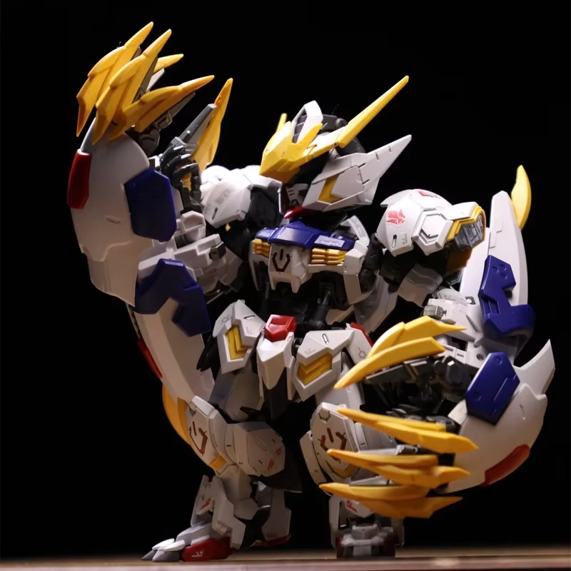 Барбатос MGSD ASW-G-08 Lord Wolf: Меха-конструктор с большими когтями и хвостом, сборная модель, фигурка, настольное украшение, игрушка-головоломка для мальчиков, подарок