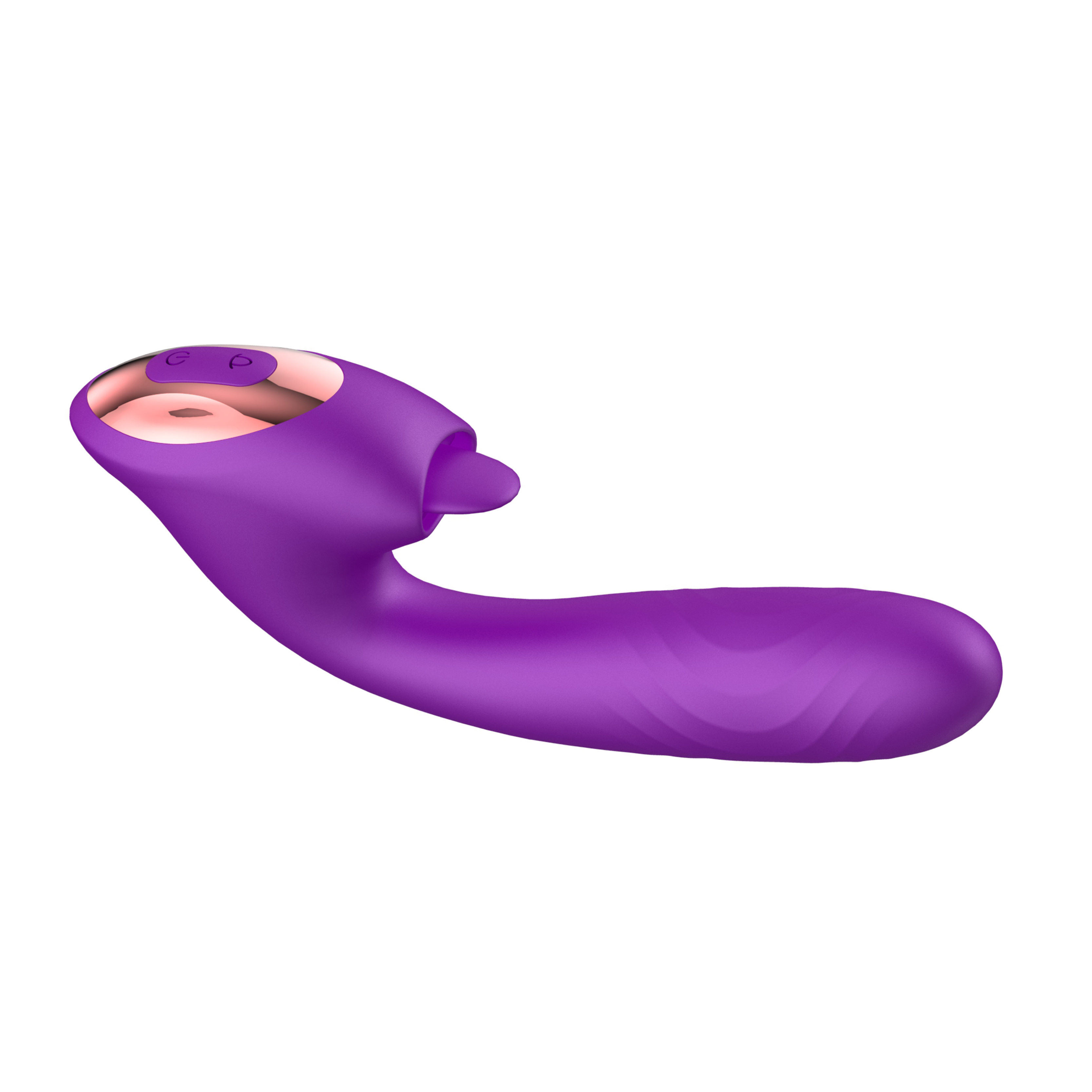 Stimulator Klitoris 3 in 1, Penggetar Titik G dengan 10 Kecepatan Berayun & 10 Kecepatan Teleskopik untuk Vagina