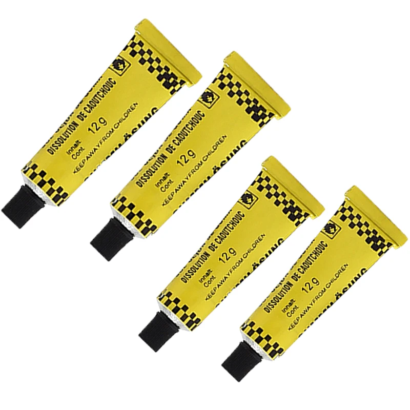 4 12G Lốp Xe Mạnh Mẽ Sửa Chữa Keo Di Động Xe Máy Xe Đạp Xe Tay Ga Ống Bên Trong Đâm Thủng Keo Sửa Chữa Tự Động Lốp Sửa Chữa dụng Cụ