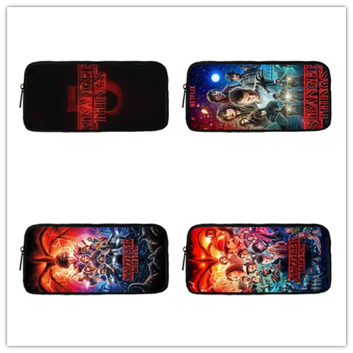 Pencil Bags for Child,Cartoon Str-an-ger Th-in-gs5 Child School Pencil Bags for Boys Gilrs,Large &Simple Pencil Case for Kids