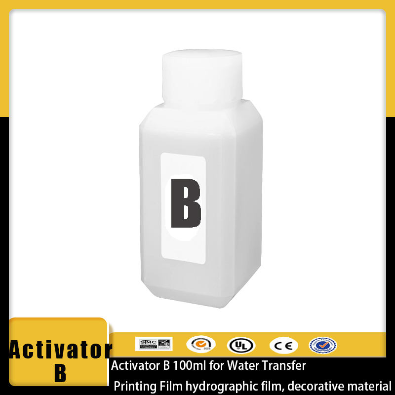 Vilaxh Activator B 100ml pour film d'impression par transfert d'eau, film hydrographique, matériau décoratif