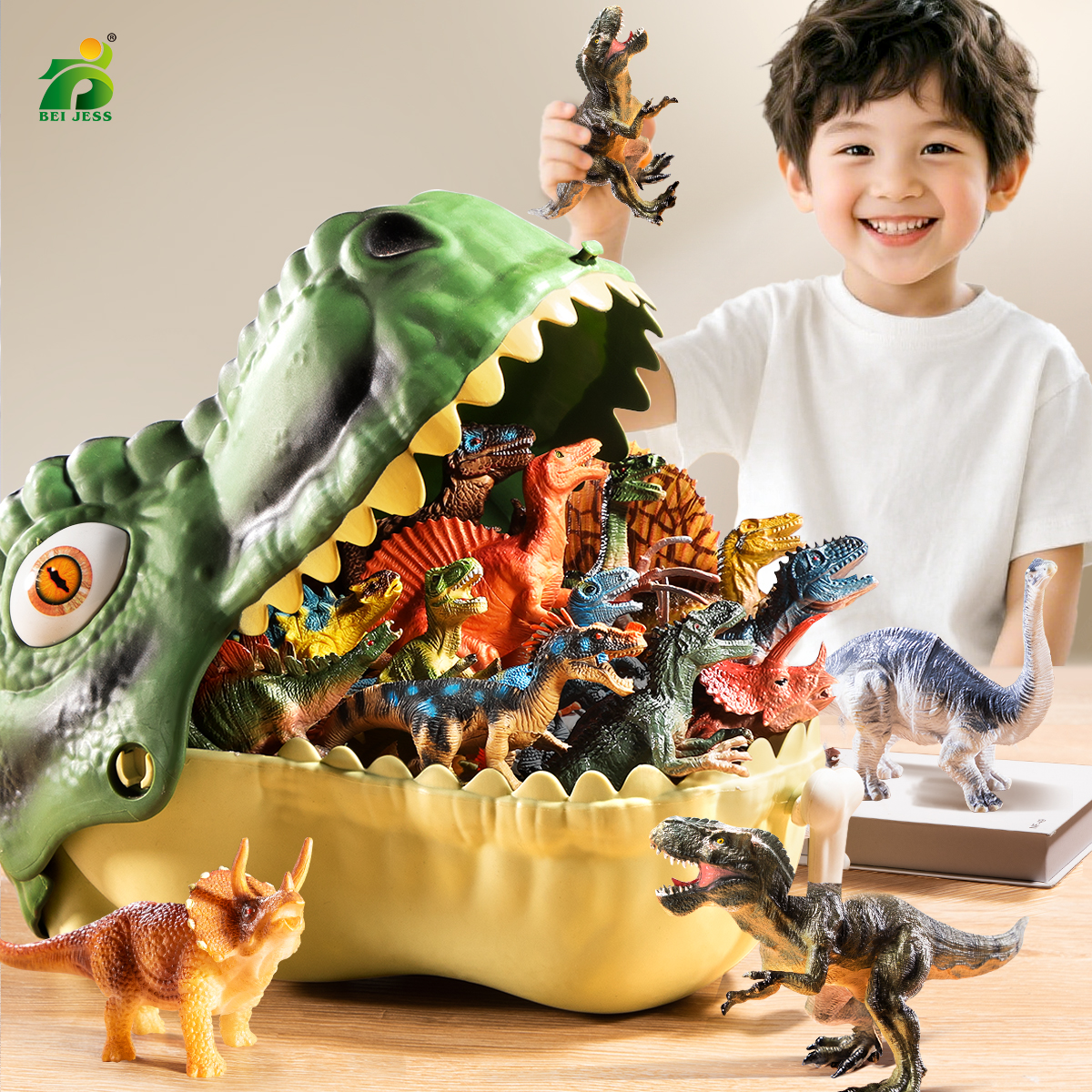 Simulatie Dinosaurus Speelgoed voor Jongen Jurassic Modellen Kinderen Actiefiguren PVC Tyrannosaurus Wereld Dieren Park Kinderen 3 Jaar Gift