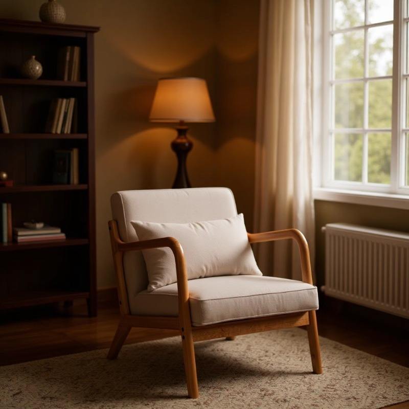 %￥High Quality Control Single Person Visitor Single Office Sofa Chair Arm Chair Sofa