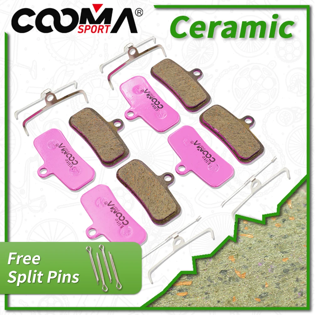 4 pary ceramicznych klocków hamulcowych do Shimano M9120 M8120 M7120 M6120 Saint M810 M820 ZEE M640 H01 H03A MT520 MT420 Bengal Helix
