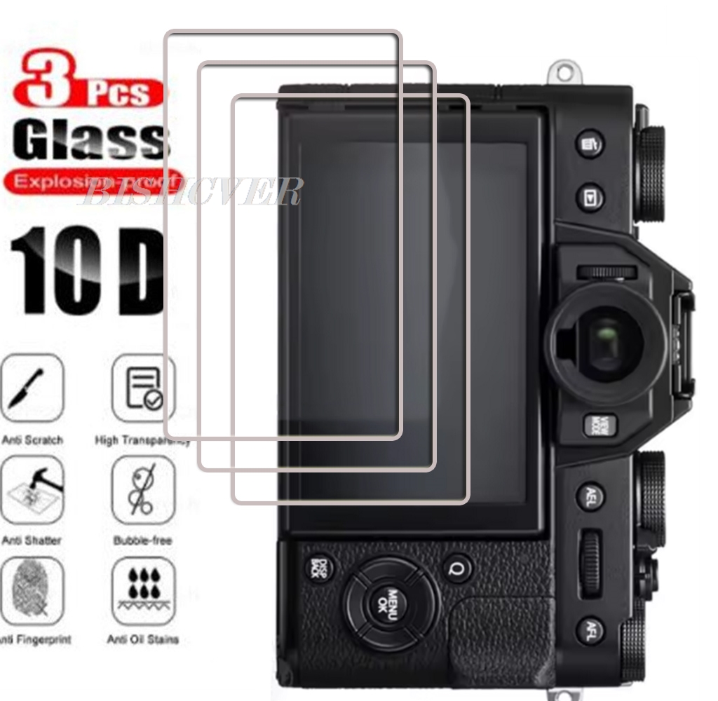 3pcs Gehard Glas Voor Fujifilm X-100T X-100F X-E2 X-E2S X100T X100F XE2 XE2S XA7 XT200 XM5 Camera Screen Protector Cover Film
