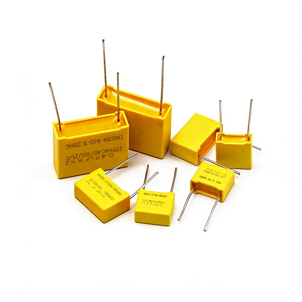 Condensador de seguridad X2 de 275 VCA, 10 unidades, 275 V, 10 mm, 15 mm, 22,5 mm, 27,5 mm, 0,022 UF, 0,047 UF, 0,1 UF, 0,22 UF, 0,47 UF, 0,68 UF, 1 UF, película de polipropileno