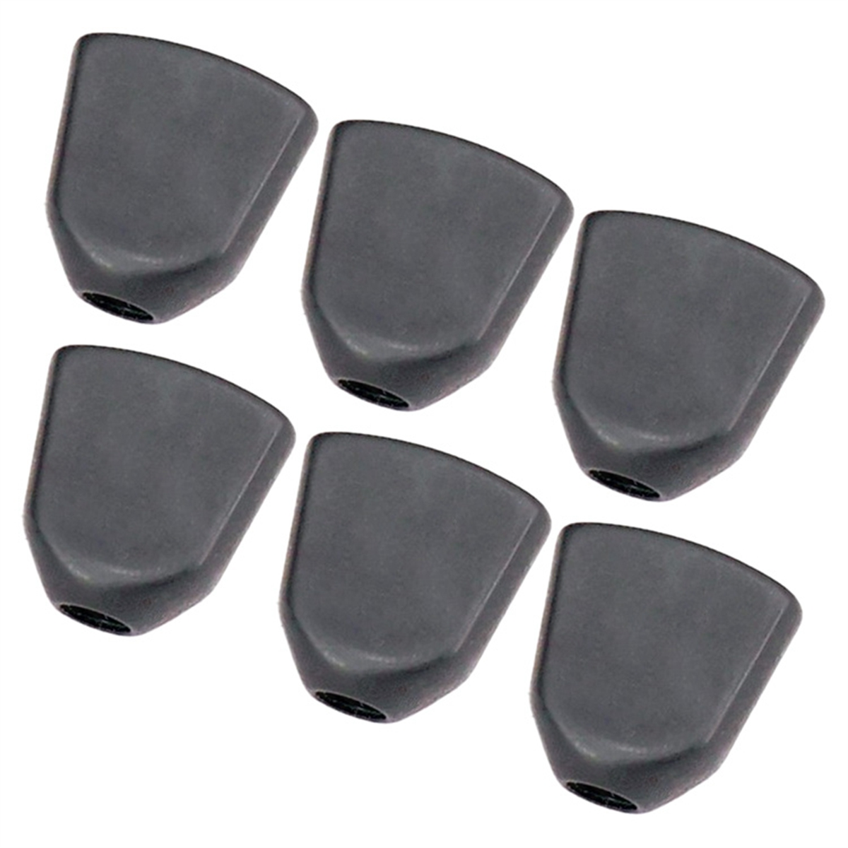 A71P 6PCS Tuning Peg Caps Polished Tuner Key with Screws Washer Parts for Acoustic and Electric Guitars,Tuner Cap C