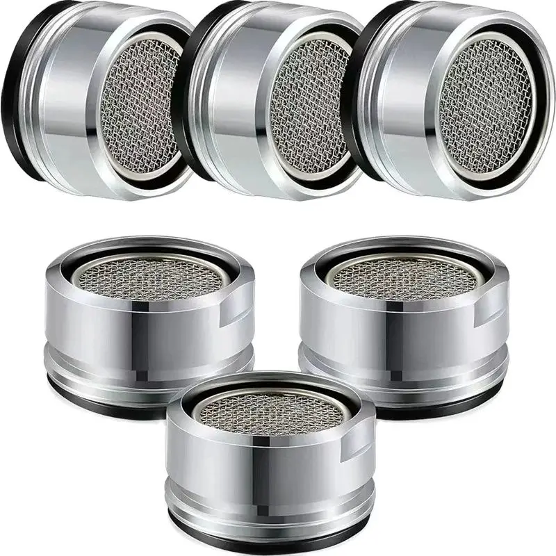 Arejador de torneira de economia de água de latão com filtro substituível bico misto rosca 24mm-substituição de borbulhador de torneira de banheiro