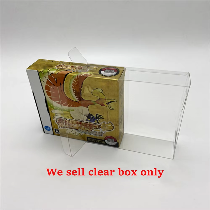 For NDS Game Storage Box For US JP Version Pocket Monster Pok mon for HeartGold & SoulSilver dedicated Display Box