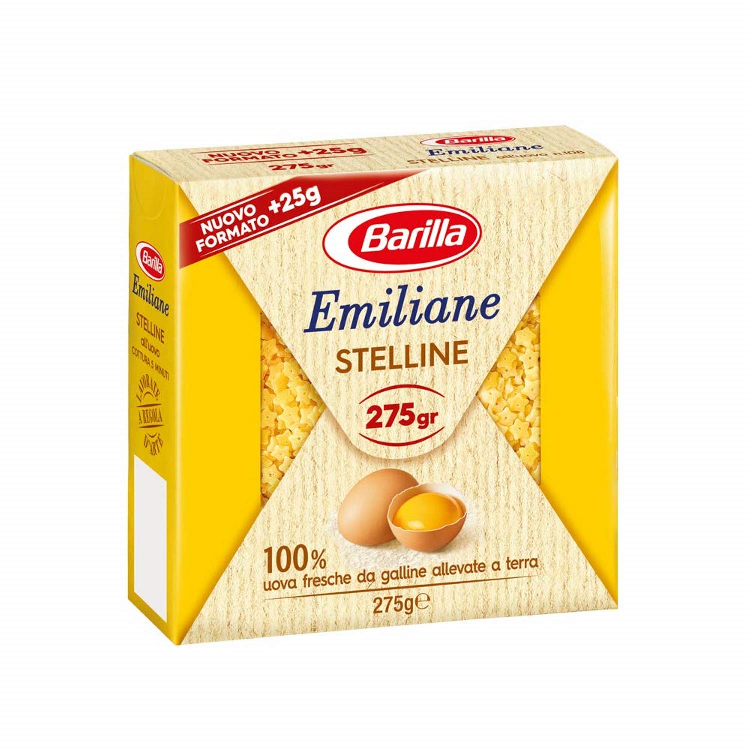 BARILLA 12 Pacotes de Massa Ovo pequenas estrelas n018
